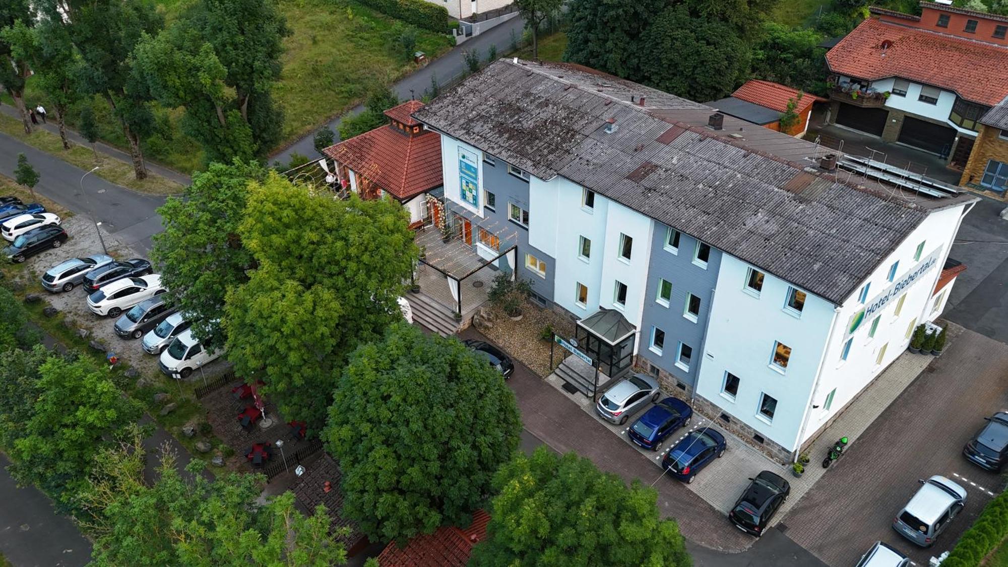 Garni Hotel Biebertal Am Milseburgradweg Hofbieber Exterior photo